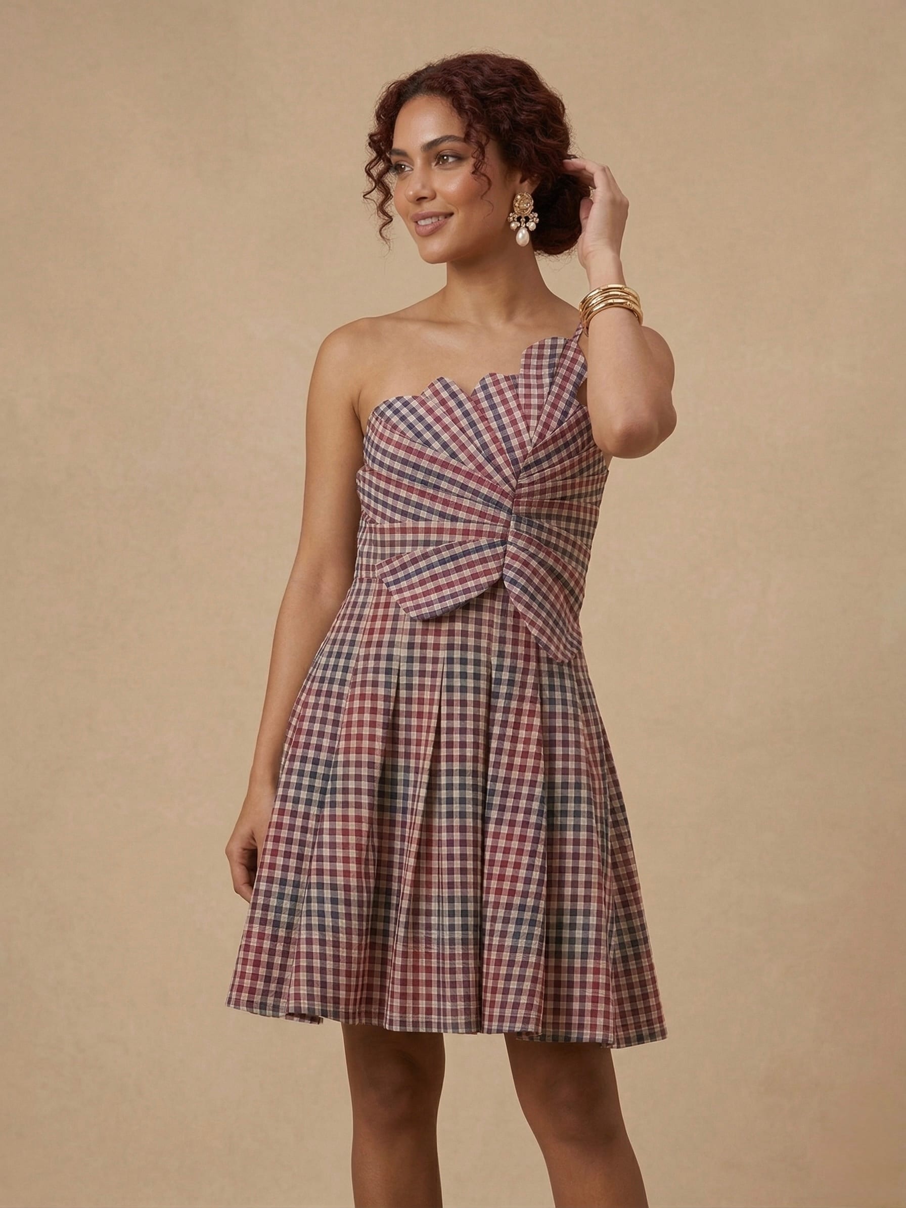 Flirty Leaf Dress — alternate view